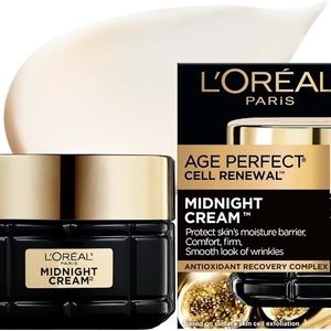 L’Oréal midnight cream age perfect